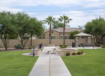 Courtyard areas